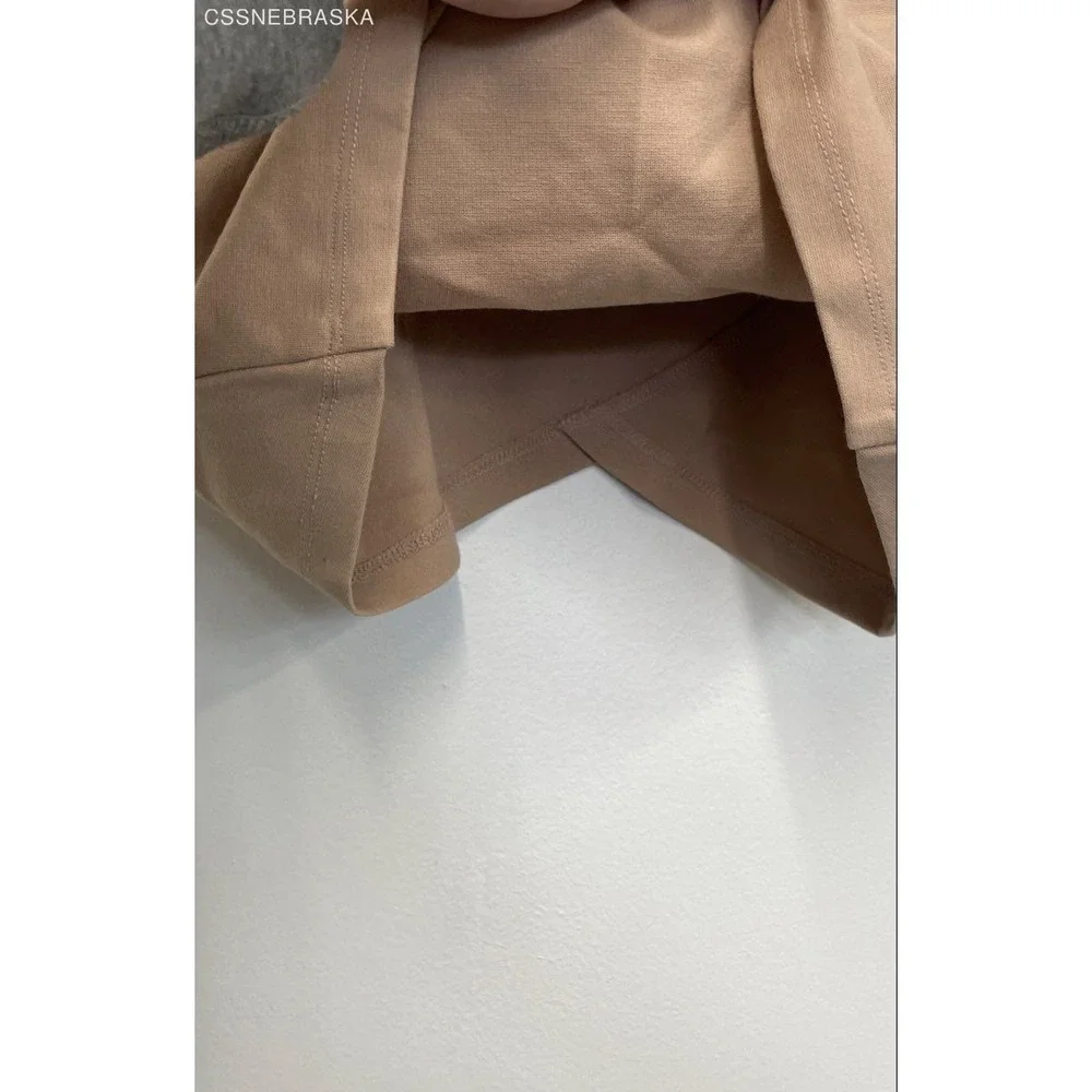 FOREVER 21 Tan Pencil Skirt Stretch Above Knee - Size‎ M